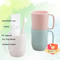 Camellia Plastic Cup Toothbrush Holder for Easy Rinsing and Organizing - A Must-Have Bathroom Accessory