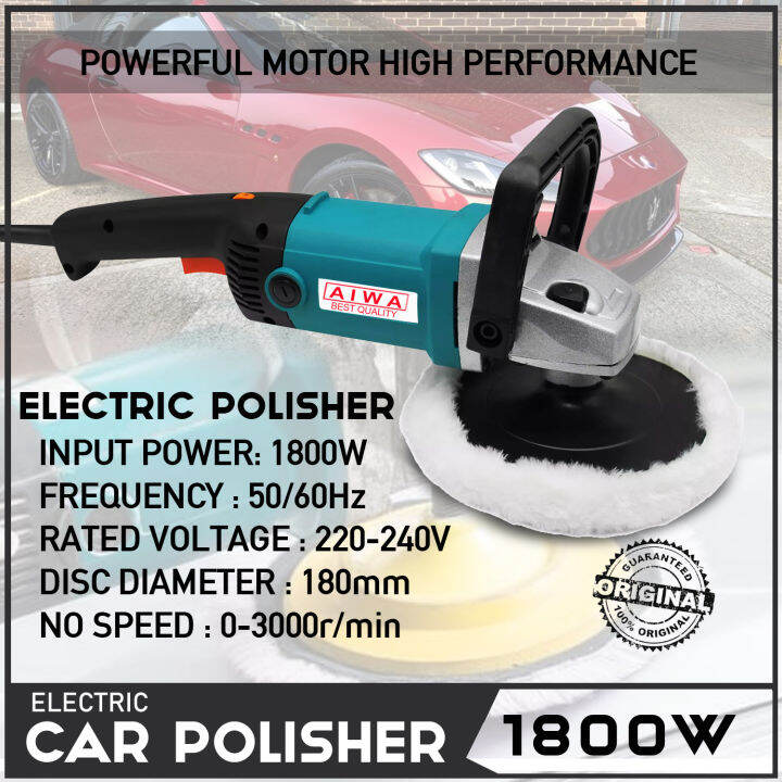 Electric Car Polisher 1800W/ Buffing Machine (Industrial / Heavy Duty