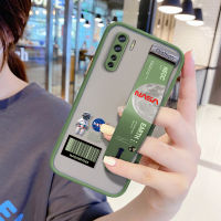 UCUC เคสโทรศัพท์เคสสำหรับ OPPO A91เคสมือถือ เคสโทรศัพท์ เคสชายกันกระแทกFrostedกลับNASA Soft Edge Fullฝาครอบเลนส์ป้องกันเลนส์Ultra Thin (สายรัดข้อมือ) เคสโทรศัพท์