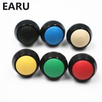 1pc 12mm Black Stainless Steel Colorful Momentary Horn Door Bell Power Push Button Siwtch Screw Feet Car Auto Engine Start PC