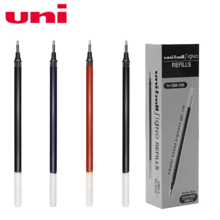 12pcs-lot-uni-umr-5-gel-refill-um-100-refill-0-5mm-signature-pen-refill-student-stationery-refill