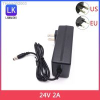 ✢❍✗ Wall-mounted DC 24V 2A Power Adapter DC 24V 2A Switching Power Supply Module 24V 1.5A 1A LED Light