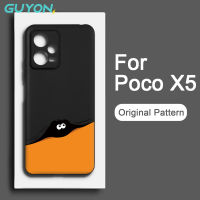 Guyon เคสซิลิโคนนิ่มสำหรับ Xiaomi Poco X5 Pro ดีไซน์ใหม่รูปแบบดั้งเดิมกันกระแทก