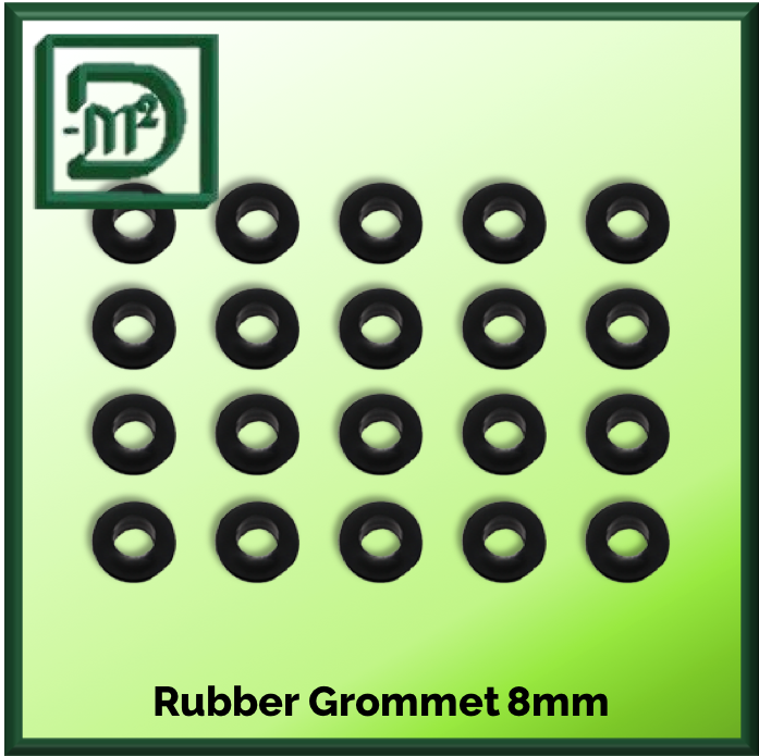 Rubber Grommet 8mm (20pcs) Lazada PH