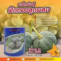 เมล็ดพันธุ์ฟักทอง บึงกาฬ 21 ขนาด 100 กรัม