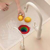 【CC】 Sink Filter Retractable Mesh Food Catchers Cartoon Floor Drain for Anti-Clogging