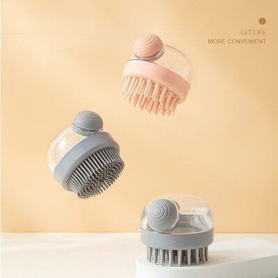 ‘；【。- Manual Head Scalp Care Massage Shampoo Brush Slimming Comb Cleaning Shower Bath Exfoliate Remove Dandruff Promote Hair Grow