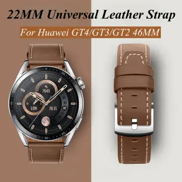 22mm Leather Strap for Huawei Watch GT2 Pro Smart Watch Band