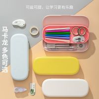 [COD] cartoon double-layer pencil box student cute multi-functional storage girl heart spot wholesale