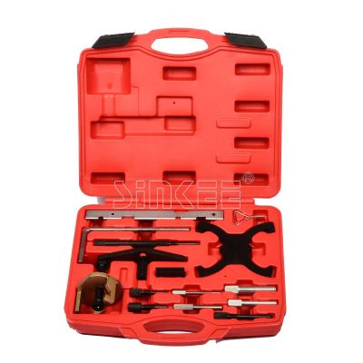 ชุดมาร์ค  Ford Fiesta ชุดเต็ม เครื่องยนต์ Timing Tool Kit Camshaft และ Flywheel Locking Tool สำหรับ Ford Mazda