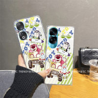 Phone Case เคส Honor90 Honor 70 90 Lite Honor X9a X8a X7a X9 X8 X7 X6 X5 4G 5G ลายการ์ตูนยอดนิยมนิ่มโปร่งใสฝาหลัง2023