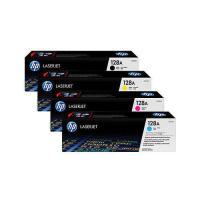 HP 128A (CE321A) - Cyan ตลับหมึกโทนเนอร์ ของแท้ 100% Original LaserJet Toner Cartridge ใช้กับปริ้นเตอร์ HP LaserJet CP1525, CM1415FN/FMW