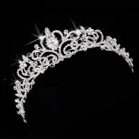 Luxury Wedding Bridal Austria Crystal Tiara Crowns Princess Queen Party Prom Rhinestone Tiara Headband Hair Jewelry Accessories