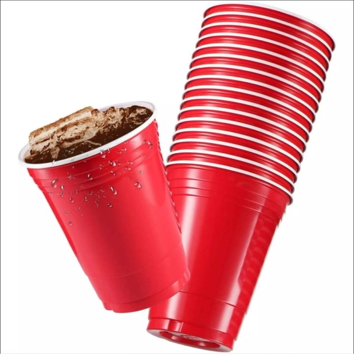 แก้ว-red-cup-แก้วแดง-ขนาด-16-oz-แก้วงานเลี้ยง-งานปาร์ตี้-สีแดง-american-party
