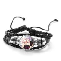 Japan Anime Diabolik Lovers Leather Bracelet Komori Yui Ayato Sakamaki Syu Sakamaki Reiji Charm Men Women Bracelets Decoration