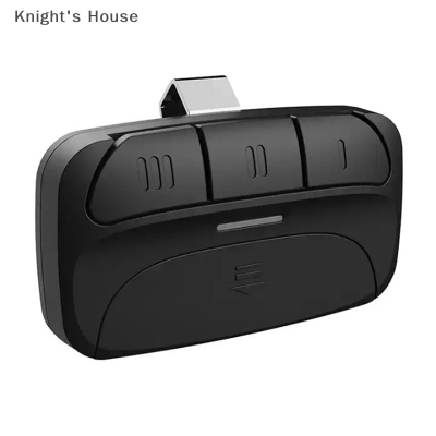 Knights House รีโมทคอนโทรลแบบสากลรีโมทคอนโทรลประตู3 in 1รีโมทคอนโทรลมัลติฟังก์ชันพร้อมคลิปส่งสัญญาณรหัสกลิ้ง280-868MHz