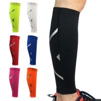 1 Pair Men Women Compression Brace Leg Sleeves Fitness Running Cycling Leg Warmers Sports Calf Support Shin Guard Sun UV Protect