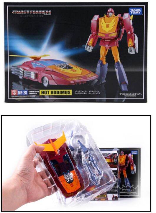 takara-transformers-ko-mp-28-mp28-hot-rod-masterpiece-western-animiation-action-figure-deformation-robot-gift-toys-14cm