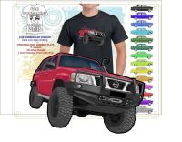 4X4 OFF ROAD 2004-16 Y61 NISSAN GU Mk2 PATROL WAGON T-SHIRT ORIGINAL ARTWORK