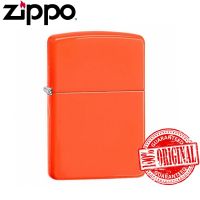 Zippo 28888 Neon Orange / Made in USA / Boyfriend Gift