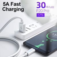 ✔ 5A USB Type C Cable Quick Charge 4.0 QC 3.0 Fast Charging For Xiaomi Samsung Huawei USBC Data Wire Cord Phone Charger Cables