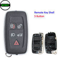 DIYKEY 5 Button Lock Unlock Remote Low Beam Key For Land Rover Range Rover Sport 2010-2012 Trunk Panic Fob Case Shell # LR052905