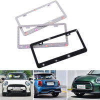 Car License Number Plate Surround Frame Protector Personalised Cute Decoration Strips Universal Auto Exterior Accessories