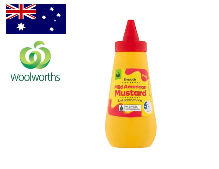 Woolworths Mild American Mustard 250G Lazada PH
