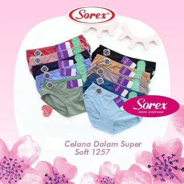 Promo Sorex Bra CD 1 Set Wanita - BH 17232 & Celana Dalam CD 15232