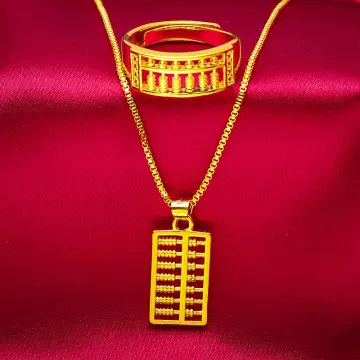 Gold necklace 100 on sale grams