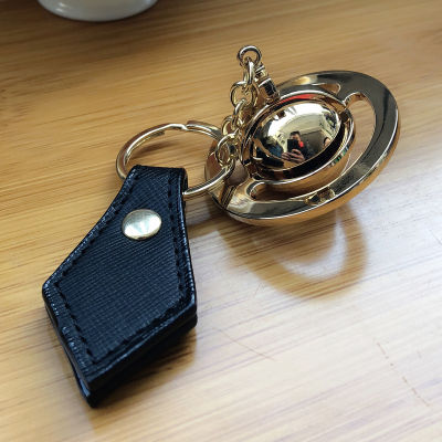 Romantic Couple Saturn Keychian Planet Keyring Bag Accessories Key Chain Gift For Woman Girlfriend