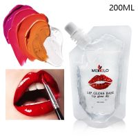 200MLNew DIY Transparent Lip Gloss Glaze Base Moisturizing Pigment Powder Makeup Material Lipstick Matte Velvet Labiales