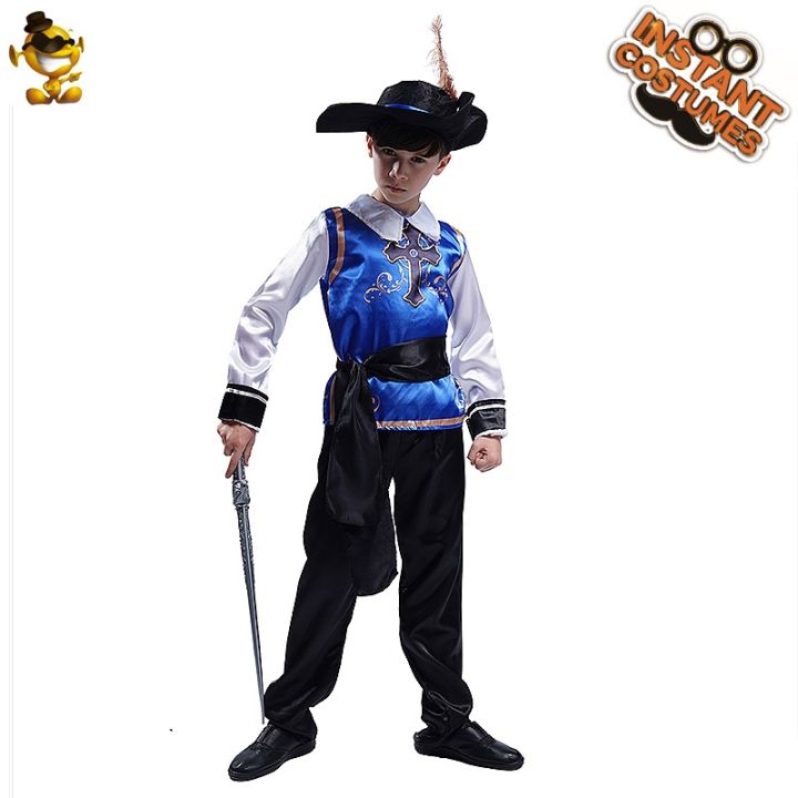 cod-cross-border-cosplay-costume-performance-stage-little-boy-musketeer