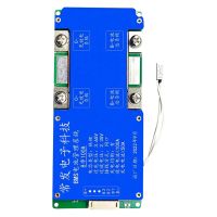 8S 24V 100A LiFePO4 Battery Protection Board Same Port with Equalization Temperature Control BMS Battery Board for Recreational Vehicles