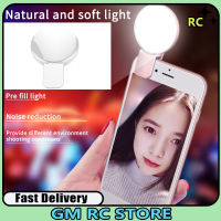 เลนส์โทรศัพท์มือถือไฟเซลฟีขนาดเล็ก,Lampu Led Selfie แบบหนีบแหวนไฟเซลฟี่แบบพกพา