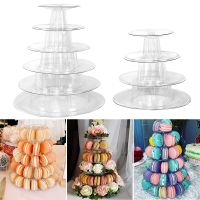 【CW】∋♘¤  4/6 Tiers Round Display Rack Desserts for Baby Shower Wedding Birthday Decoration