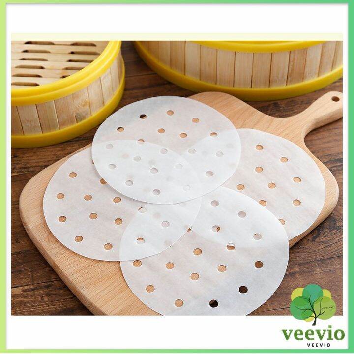 veevio-กระดาษรองหม้อทอดไร้น้ำมัน-100-แผ่น-พร้อมส่ง-กระดาษซับน้ำมัน-กระดาษอบขนม-baking-paper-มีสินค้าพร้อมส่ง