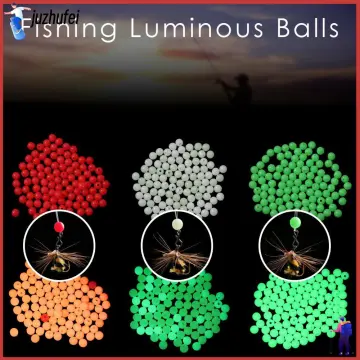 100PCS Hot New Green Plastic Luminous Light Glowing Balls Stoppers