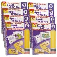 Skill Sharpeners - Spell And Write PreK/Grade K/Grade 1/Grade 2/Grade3,Activity book