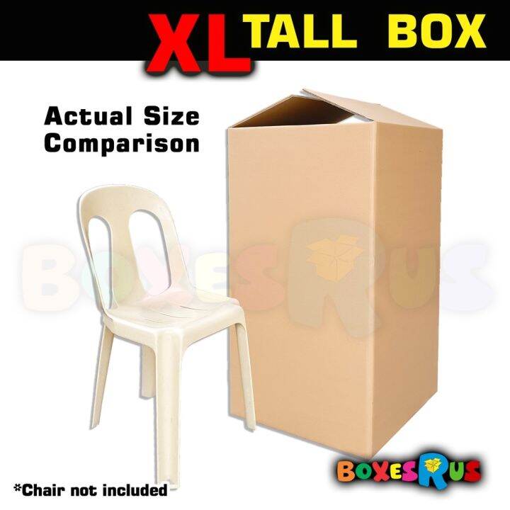 Extra Large TALL Balikbayan Storage Moving Box 20 x 20 x 36 inches