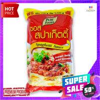 เพียวฟู้ดส์ ซอสสปาเกตตี้ 1100 กรัมPurefoods Spaghetti Sauce 1100 g