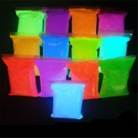 14 Colors Acrylic Paint Glow in the Dark gold Glowing paint Luminous Pigment Fluorescent Powder painting