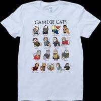 Game Cats Funny Got Mens White, Custom Made T-Shirt Men 2020 Clothing Tees Casual Male Designing Cheap T Shirts