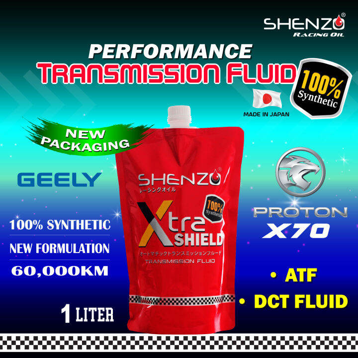 ATF DCT Performance Gear Oil 100 Fully Synthetic For Proton X70 CBU