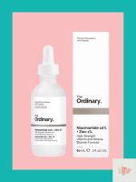 [ของแท้100% จาก USA] The Ordinary - Niacinamide 10% + Zinc 1% (30ml) คุมมัน ลดแดง