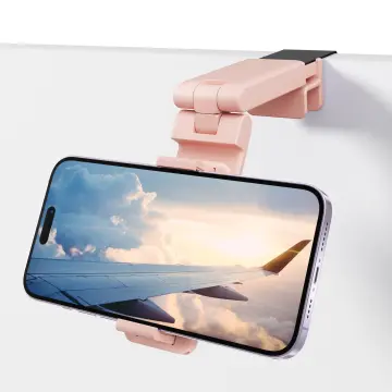 Portable Travel Airplane Phone Holder, 360 Degree Rotation Plane Phone  Holder, Travel Accessories for Flying, Travel Essentials for Flying, Hands  free