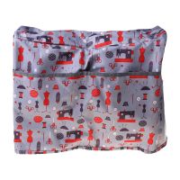 Sewing Machine Cover with Storage Bag Protective Quilted Dust Cover with Pockets Universal for Most Standard Machines K0AB