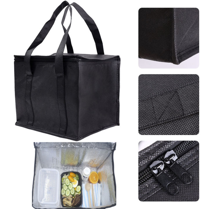 Portable Dual Purpose Lunch Cooler Bag Folding Outdoor Picnic Ice Pack ...