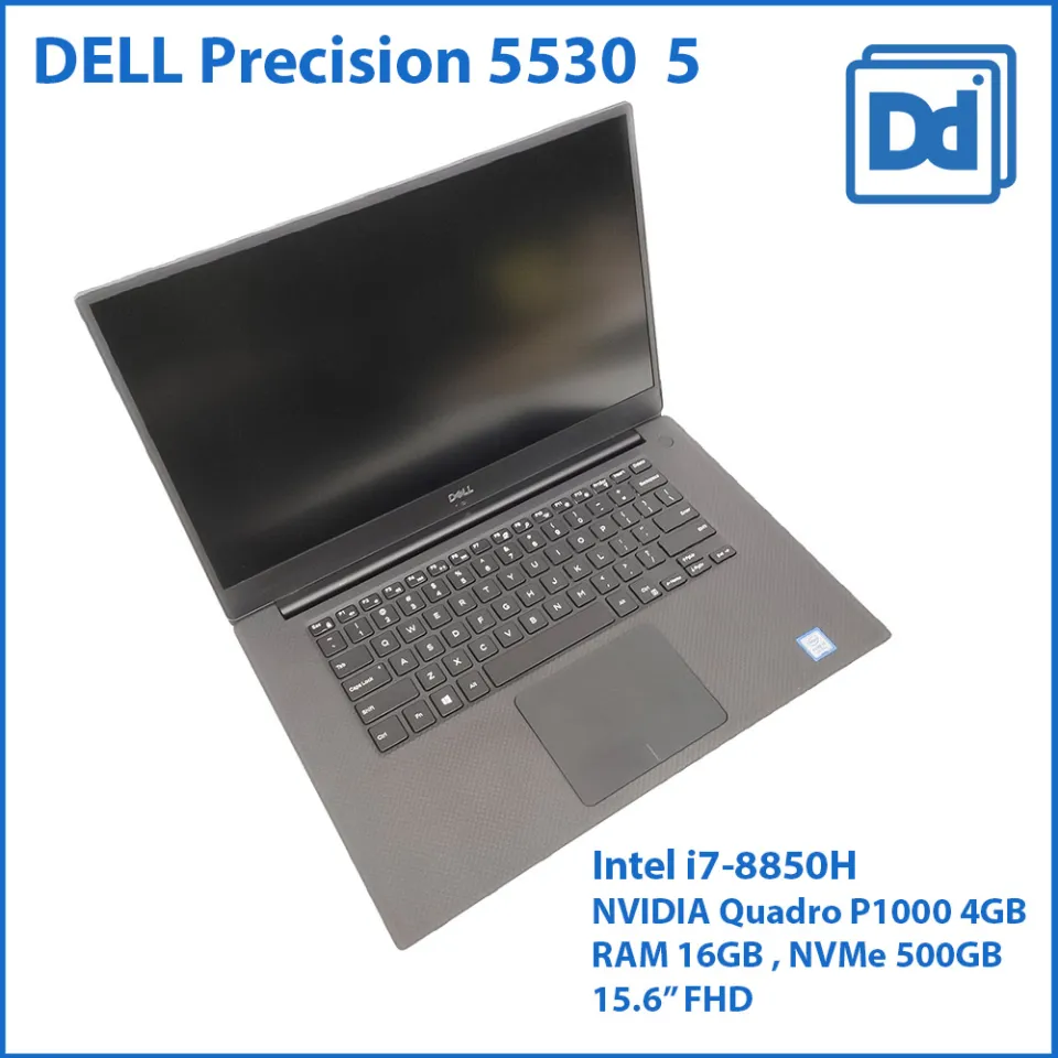 DELL PRECISION 5530 intel i7-8850H NVIDIA Quadro P1000 4GB RAM16GB