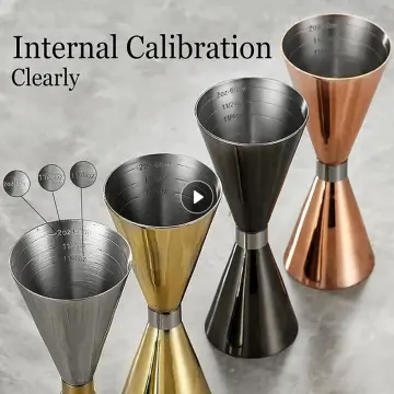 Cocktail Bar Jigger Stainless Steel Measuring Cup Japanese Design Home  Party Bar Accessories Bartender 